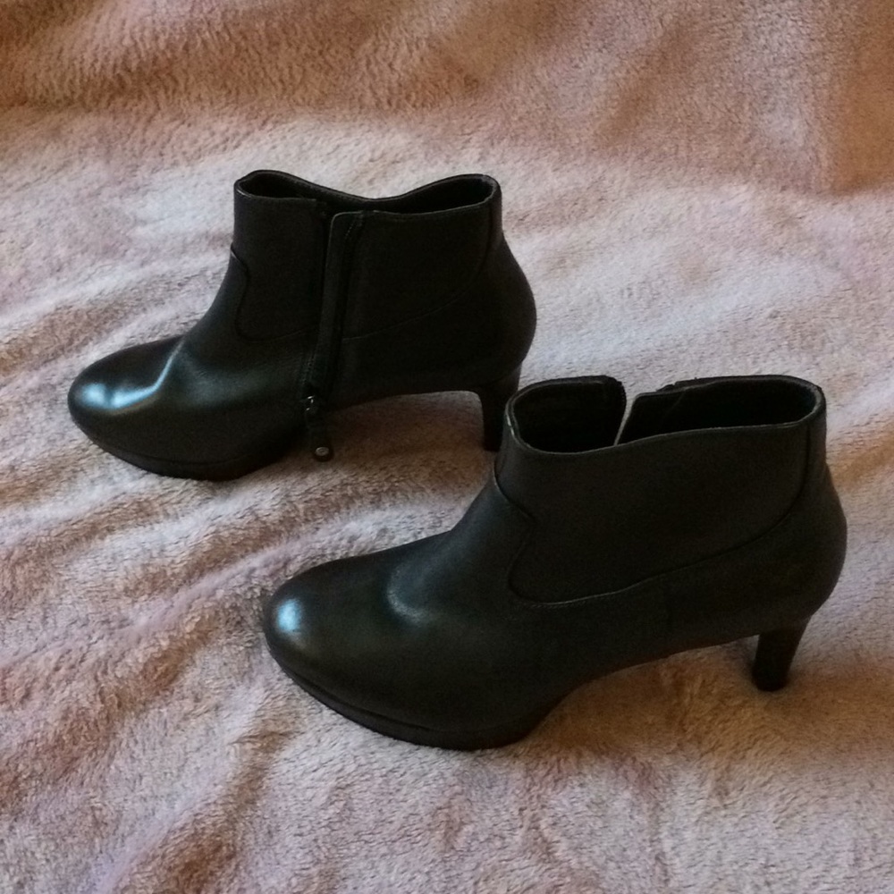 Brown booties